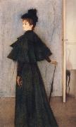 Fernand Khnopff, Portrait of Mrs Botte